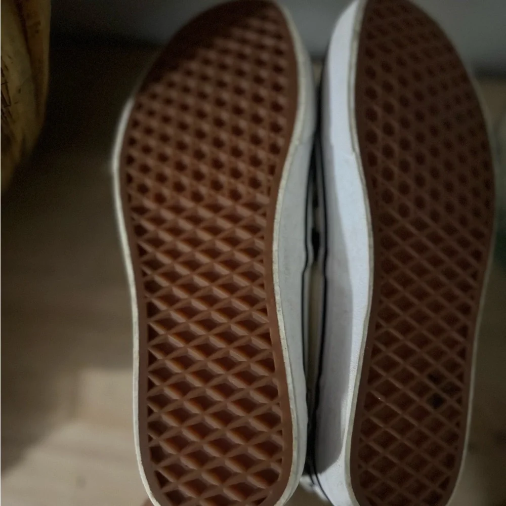 Vans Black and White Checkerboard Slip-Ons - Picture 7 of 7